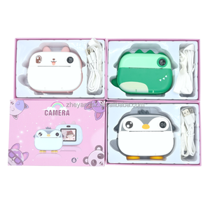 Type-C vidéo 2.4 pouces 1080P jouet selfie mignon enfant jouet caméra <span class=keywords><strong>dessin</strong></span> <span class=keywords><strong>animé</strong></span> impression instantanée caméra enfants impression caméra - Product Image 5
