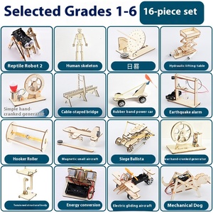 Pequeño juego <span class=keywords><strong>de</strong></span> experimentos <span class=keywords><strong>de</strong></span> ciencia DIY para estudiantes <span class=keywords><strong>de</strong></span> escuela primaria física creativa para niños invención hecha a mano ciencia intermitente - Product Image 2