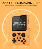 Console de jeu portable Powkiddy Rgb20S, système rétro open source RK3326, écran de 3,5 pouces, 3500 mAh, prise en charge du téléchargement en ligne de jeux