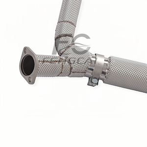 OEM Car Performance Exhaust Header for Porsche 718 2.0T 2.5T 2019-2025 Exhaust Pipes Downpipe with Heat Shield - Product Image 6