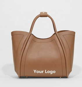 Sac à main pour femme décontracté de grande capacité personnalisé, cuir végétalien PU de haute qualité, sac à main pour femme élégant et luxueux - Product Image 1