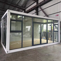 Maisons préfabriquées modulaires de luxe en conteneurs, sur mesure, à assemblage rapide, 10ft, 20ft, 30ft, 40ft, vente en gros