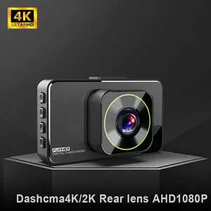 Boîte noire de voiture à double objectif 4K, double enregistrement avant et arrière, pas d'angles morts, transmission rapide WiFi, surveillance du stationnement 24/7 - Product Image 2