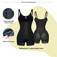 Vêtements de compression post-opératoires, Fajas post-partum, Gaines sculptantes, Bodys gainants à buste ouvert pour femmes avec bretelles réglables