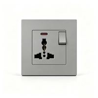 Prise murale universelle BENDI C42 86 Type 1, 16A 250V, multifonction, 3 broches, IP22, ignifuge, prise de courant PC, norme britannique