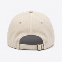 Casquette de baseball vintage à 6 panneaux avec logo personnalisé, broderie plate en sergé de coton, style streetwear, casquette de papa