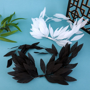 Nuevo Diseño Original 2024, Accesorio para el Cabello Hecho a Mano con Plumas de Hada de Estilo Antiguo, Pinza para el Cabello, Accesorios de Maquillaje, Tocado Hanfu - Product Image 3