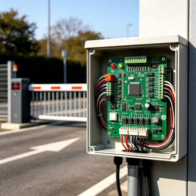 Sliding Gate Control Board Automatic Gate PCB Controller FR4 Material Safety Certified for Electric Sliding Door Opener System