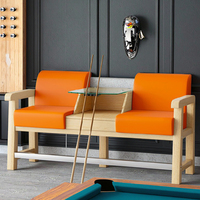 Chaise de spectateur de style moderne pour table de billard, pour salle de billard ou salon, utilisation en hôtel, style canapé, tabouret de bar