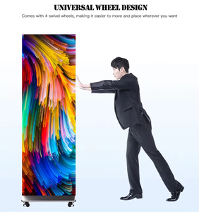 Totem LED per Interni <span class=keywords><strong>con</strong></span> Schermo Pieghevole a Batteria P1.25 P1.5 P1.8 P2.5MM <span class=keywords><strong>Display</strong></span> LED a Poster - Product Image 4