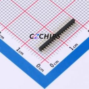 A100UP-ZD18P Pin Header Through hole Component (THT),P=1mm Connector 1x18P 1mm Pin Header Single Row - Product Image 2