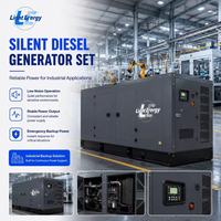 Groupe électrogène diesel insonorisé 50 kW 62,5 kVA avec contrôleur Smartgen et ATS