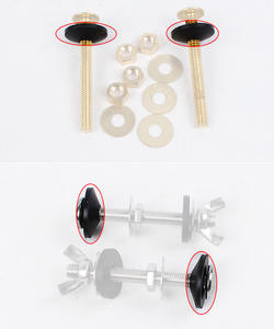 Juntas SBR en forma de cono M6/M8 de alta resistencia, pernos de tanque de inodoro, accesorio de sello hermético a prueba de fugas, juntas de sellado de goma, corte - Product Image 6