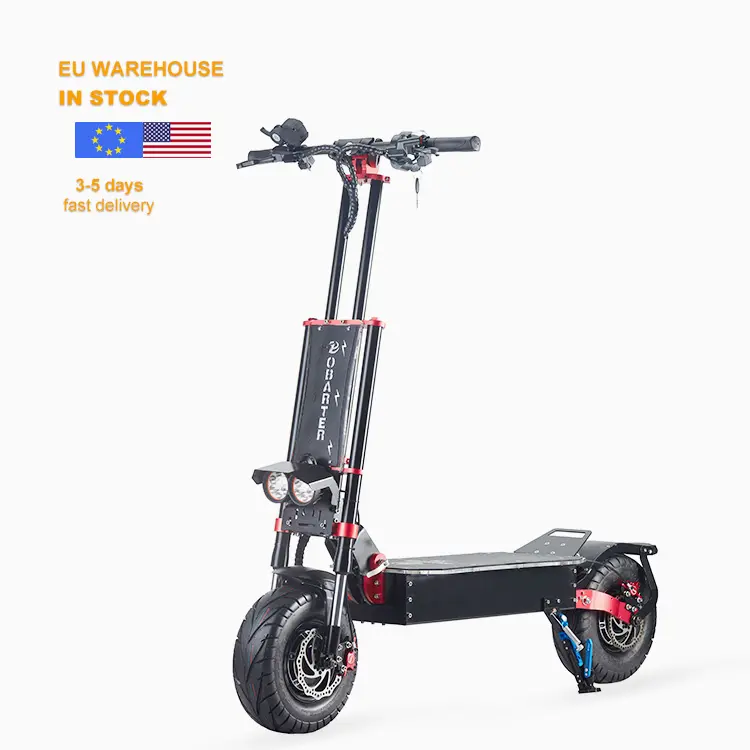 Free shipping EU US warehouse 13 inch powerful adult foldable 5600w electric scooter for sale