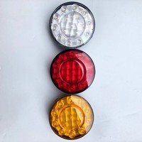 Nouveaux feux arrière LED ronds étanches pour remorque, bus, clignotants de recul, feux arrière WJC-H-2015-2