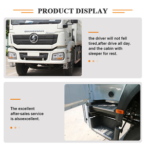 Shacman truk sampah Diesel 2 X4 Euro 2 baru truk sampah Dump Truck H3000 30T kamera belakang kemudi kiri - Product Image 6