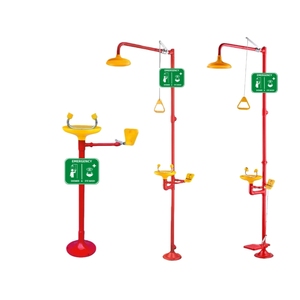 Dispositivo de Lavagem Ocular Vermelho à Prova de Explosão e Antiestático - Product Image 1