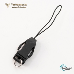 Plastic Black Adjustable Professional Luxury Lanyard Hook Clip 8mm/10mm Safety <b>Buckle</b> for Mobile Phone Camera Rope Accessories - Product Image 6
