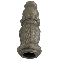 Composants de balustrades en acier au carbone, design feuille, écologiques, faciles à assembler pour maisons, balcons, escaliers, chantiers de construction