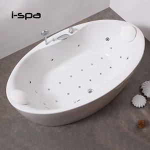 Bañera Ovalada Acrílica Independiente Passion Plus para Uso en Interiores en Hoteles y Villas - Product Image 2