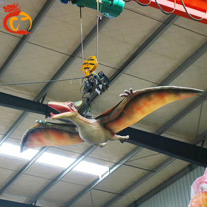 Jurásico período dinosaurio Parque de Atracciones colgante animatronic dinosaurio <span class=keywords><strong>volador</strong></span> Pterosaurio modelo para la venta - Product Image 1