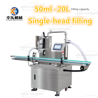 Machine de remplissage automatique de pots et de bouteilles pour gel, shampoing, jus, confiture, crème liquide, sauce, miel, à grande vitesse, monobloc électrique Convouer