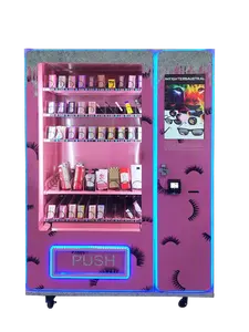 Business Ideas For Online Lash Vending Machine Beauty Custom Logo Stickers