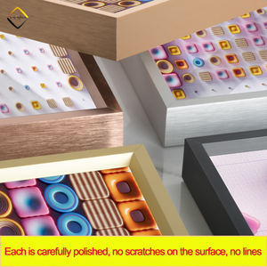 LB2407B Factory Wholesale Custom Size Metal Photo Frame Poster Aluminium Picture Frames Moulding <strong>Aluminum</strong> <strong>Profile</strong> - Product Image 3