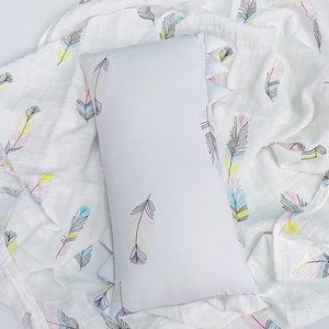 <span class=keywords><strong>Oreiller</strong></span> de couchage latéral pour bébé 95 % bambou 5 % élasthanne, ensemble couverture en mousseline et <span class=keywords><strong>oreiller</strong></span> de protection pour bébé, coussins pour bébé de <span class=keywords><strong>1</strong></span> <span class=keywords><strong>an</strong></span> - Product Image 3