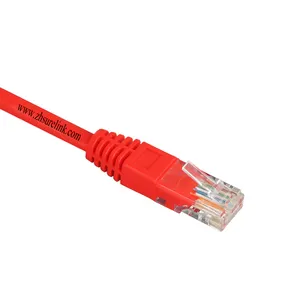 Korumasız korumalı Rj45 düz yama kurşun Lan Internet yama kablosu UTP FTP SFTP CAT5E CAT6 CAT6A CAT7 0.5m 1m 2m yama kablosu