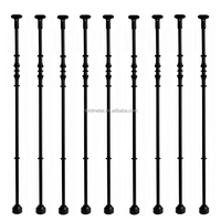 Beliebtes Design 16*950mm Hohlrunde Spindeln mit Knöcheldesign für Innentreppen Schmiedeeisen-Baluster