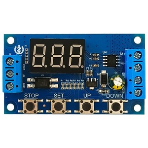 Controlador de Motor de CC ZK-MC01 24V 50W, Módulo de Ciclo de Tiempo de Avance y Retroceso para Motor con Escobillas - Product Image 2
