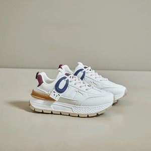 Nuevo Modelo 2026, Zapatillas Deportivas Blancas Casuales para Mujer, que Aumentan la Estatura, de Alta Calidad, Transpirables, para Caminar - Product Image 4