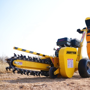AUSTTER Professional Agriculture Machinery Mini Trencher 15hp Petrol Power <strong>Trench</strong> <strong>Digger</strong> for Sale - Product Image 5