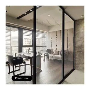 PDLC smart film/electronic privacy film/switchable glass for protect privacy 0.4mm thickness 99%UV block Soundproofing
