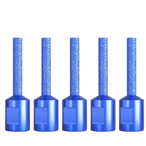 Outils de découpe, d'agrandissement de trous et de rainurage diamantés brasés sous vide M10/M14, très demandés, pour plans de travail, lavabos, marbre, granit et carrelage - Product Image 2