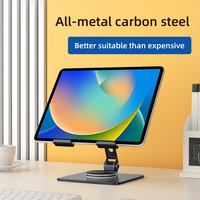 Support de bureau pliable pour téléphone portable et tablette en acier au carbone réglable de haute qualité, nouvelle tendance