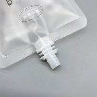 Pochettes Doypack transparentes personnalisées OEM avec bec verseur pour jus et eau