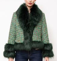 Manteaux d'Hiver en Fausse Fourrure de Haute Qualité pour Femme, Approvisionnement Éthique, Veste de Luxe, Usine de Costumes Sur Mesure, Usine de Costumes pour Femmes
