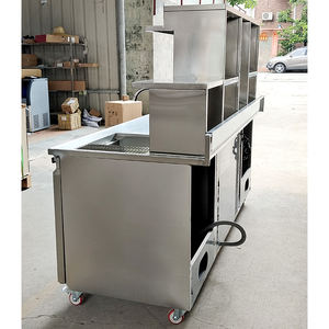 Barra de agua Lanxin Consola DE TRABAJO Plus bar Máquina de hielo todo en uno Tienda comercial de té de la leche Cubo automático pequeño Barra de hielo - Product Image 5