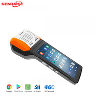 Senraise 4G Android 13 H10S портативные все в одном Pos терминалы системы с принтером сенсорный экран точки продажи