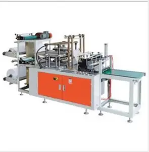 Volautomatische Wegwerp Hdpe Voedsel Wegwerp Plastic Cpe Handschoen Making Machine Met Robot Afval Schoon Systeem