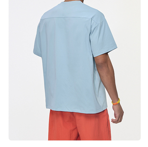 Camiseta Casual para Hombre de Alta Calidad, 210 g/m², 65% Algodón, 35% Poliéster, Tacto Fresco, Personalizable, Transpirable, Talla Grande - Product Image 5