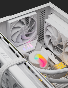 Ventilateur de refroidissement de bureau <span class=keywords><strong>upHere</strong></span> 120 mm, ventilateur PC PWM, ventilateur de boîtier silencieux, ventilateur d'ordinateur à haut débit d'air, ventilateur à faible bruit - Product Image 6