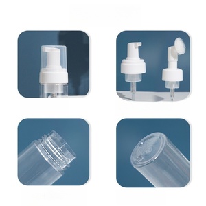 ขวดปั๊มโฟมพลาสติก PET แบบกำหนดเอง ขนาด 100 มล. 200 มล. หัวแปรงซิลิโคนสำหรับเครื่องสำอาง ทำความสะอาดผิวหน้า ล้างหน้า สบู่ - Product Image 6