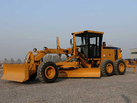 Modèle de machines d'autoroute avancées SEM921 niveleuse à réglage automatique de la lame pour le pavage de l'autoroute pour le nivellement de site de sol dur