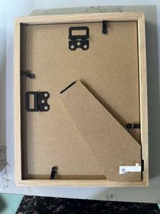 Vintage naturale in legno massello A3 stampato UV moderno Full-Size <span class=keywords><strong>Photo</strong></span> Frame Album accessorio per la visualizzazione da tavolo - Product Image 5