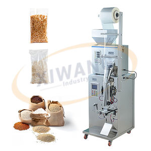 Machine d'emballage verticale électrique neuve, automatique, pour poudres alimentaires et sachets en bois, avec PLC et moteur à roulement - Product Image 5