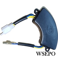 Régulateur en forme de demi-lune AVR pour 168F 170F GX160 GX200 générateur 2KW 3KW à moteur à essence refroidi par air