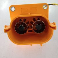 Connecteurs Hv pour batterie haute tension 200a, prise en plastique à Angle droit à 2 broches
